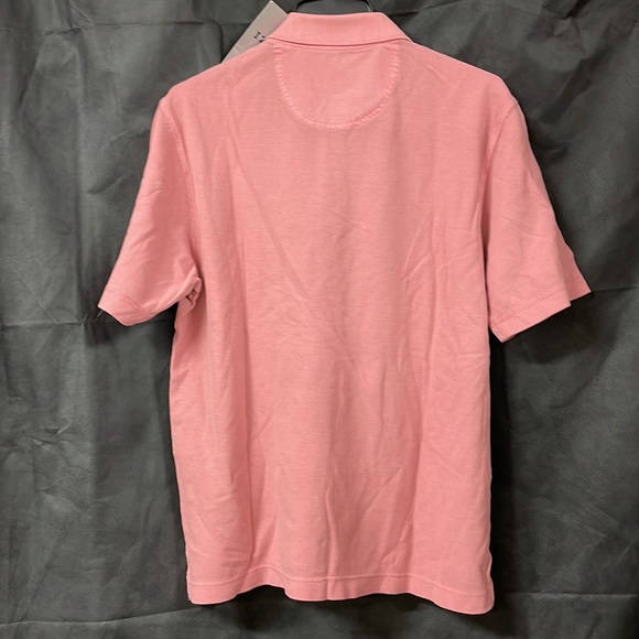 Izod Pull Over Short Sleeve  Button Shirt - Picture 6 of 7